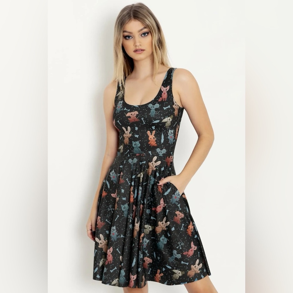 Blackmilk Voodoo Animals Longline Sleeveless Dress